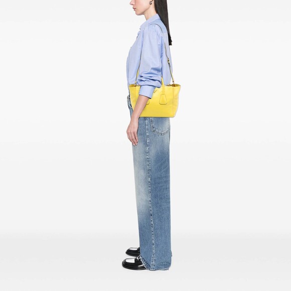 Pre-Loved Prada Vitello Daino Double Zip Convertible Tote - Picture 7 of 7